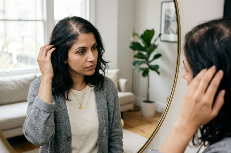 Postpartum hair loss and SMP: what actually works